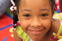 Child at school